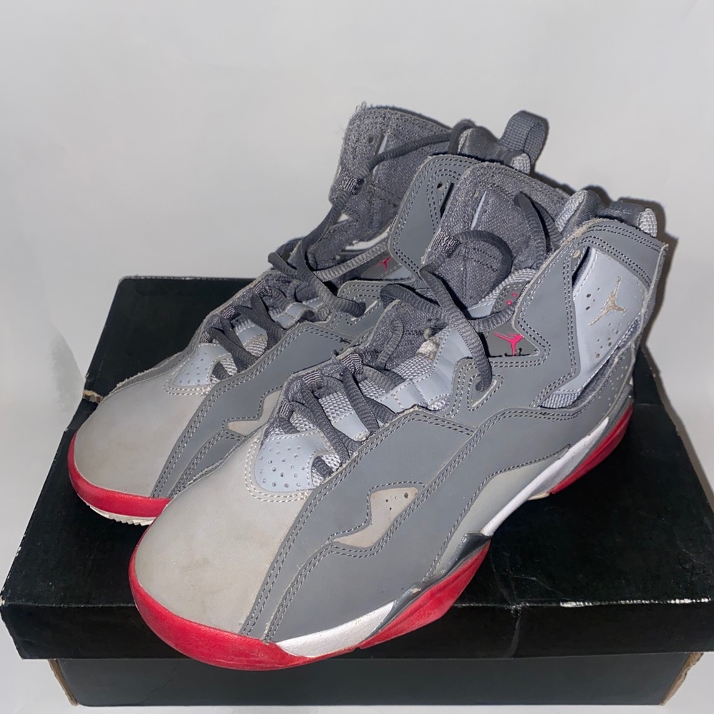 Jordan True Flight GG Cool Grey Pink
